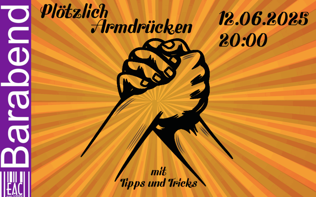 Plötzlich Armdrücken