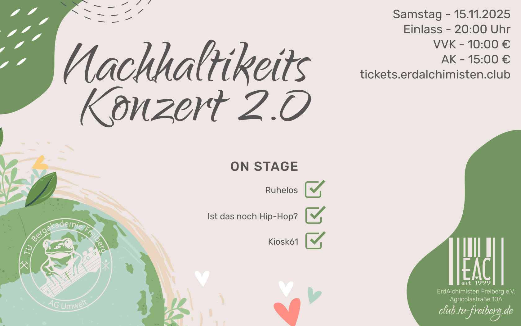 Nachhaltigkeitskonzert Vol.2