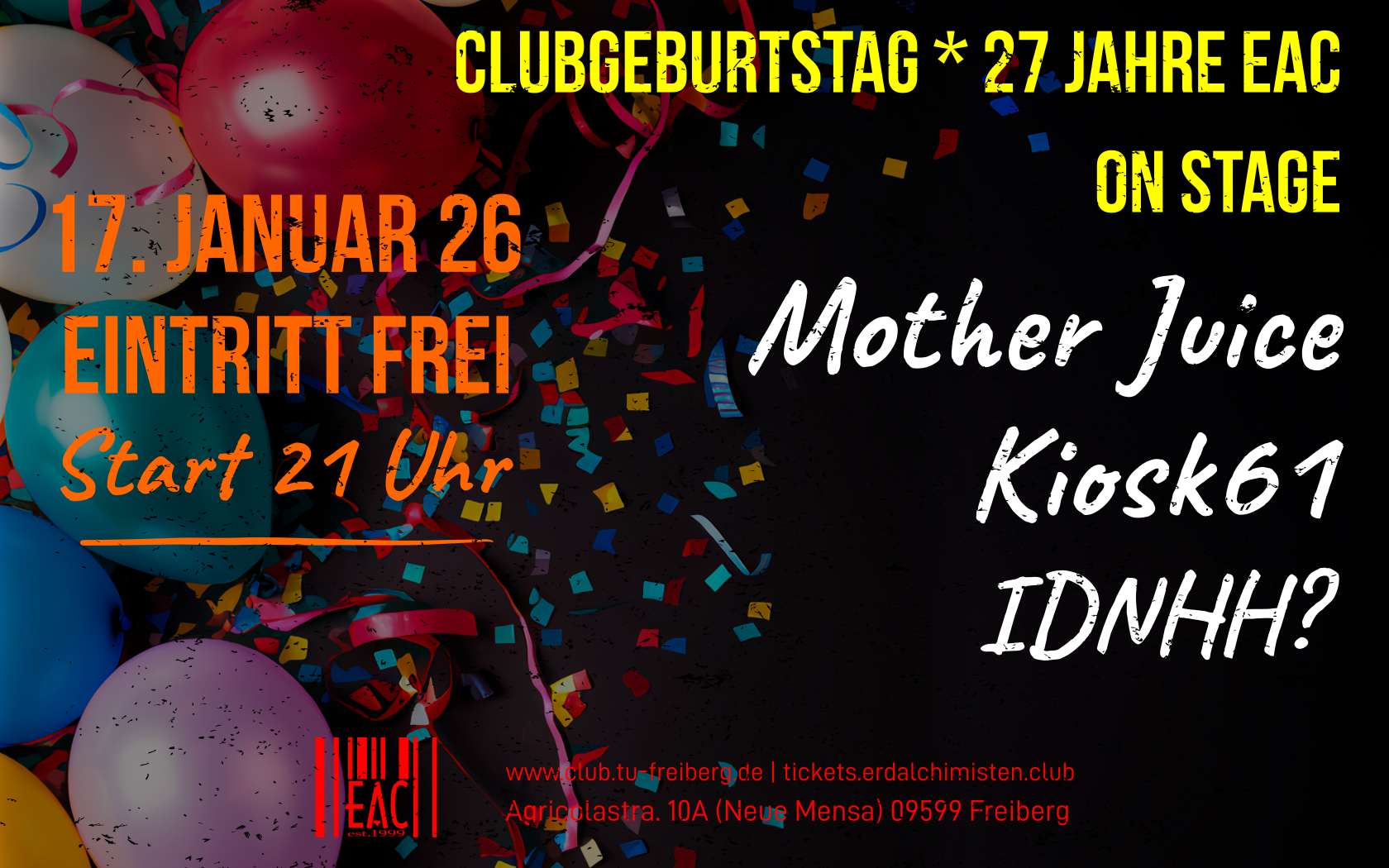 27 Jahre EAC Freiberg